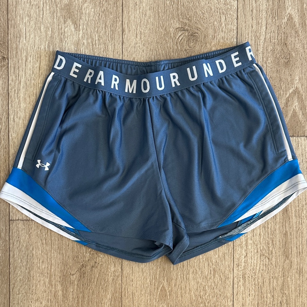 Under Armour Women's Dark Blue Athletic Shorts